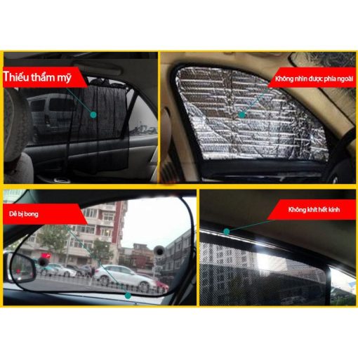 Rèm che nắng xe Kia Forte, K3, Cerato 2009- 2021, 2022 - Hàng loại 1 Mr oto Bảo hành 24 tháng, rèm dày, che nắng tốt - Hình ảnh 8
