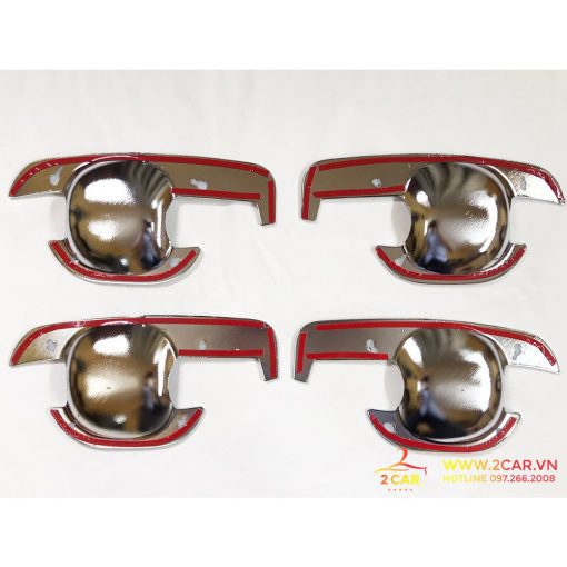 Ốp tay nắm, hõm cửa xe Toyota Innova 2006 2007 2008 2009 2010 2011 2012 2013 2014 2015 MẠ CROM cao cấp - Hình ảnh 6