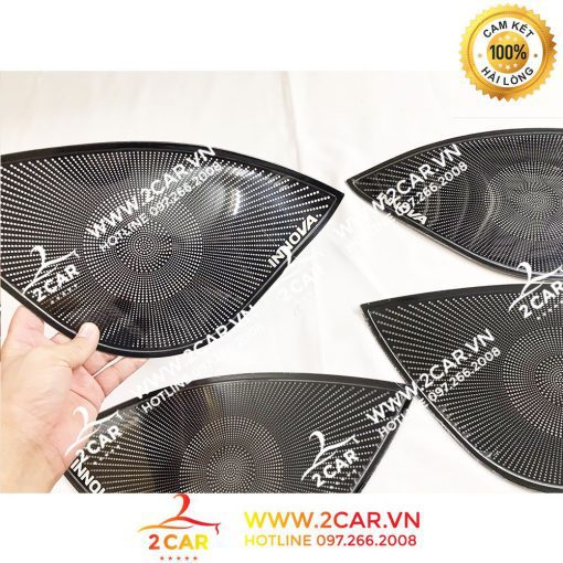 Ốp Tapli Cánh Cửa, màng loa Xe Toyota Innova 2017- 2023, Hàng TiTan Cao Cấp - Hình ảnh 4