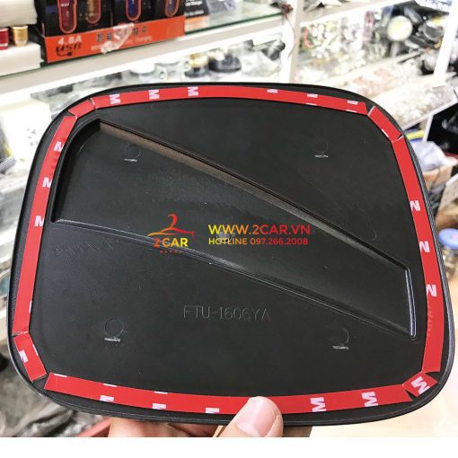Ốp tay nắm cửa, hõm cửa, ốp đèn pha, đèn hậu, nắp xăng xe Fortuner 2017- 2021, 2022,2023 Nhựa đen nhám - Hình ảnh 8