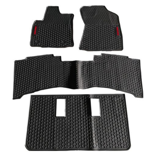 Thảm lót sàn cao su xe Fortuner 2008- 2021, 2022, 2023 mẫu 3 hàng ghế thiết kế vừa vặn không mùi dễ dàng vệ sinh - Hình ảnh 10