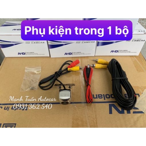 Camera Lùi AHD Mắt SONY 1080P Siêu Nét Cho Màn Hình Android 3G - 4G - Camera de hồng ngoại AHD - Hình ảnh 8