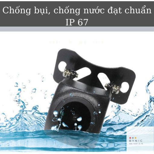 Camera lùi ô tô AHD 720P, chân lắp cánh bướm xoay linh hoạt, hình ảnh siêu nét, dùng cho màn Android - Hình ảnh 8