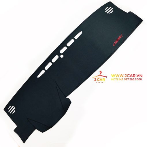 Thảm Taplo Da Carbon Xe Camry 2012-2022, chống nóng tốt, chống trơn trượt, vừa khít theo xe - Hình ảnh 4