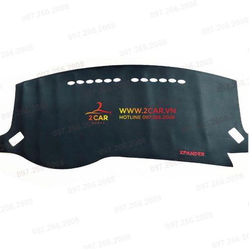 Thảm Taplo Da Cacbon Xe Mitsubishi Xpander 2018 - 2021, 2022, 2023 chống nóng tốt, chống trơn trượt, vừa khít theo xe - Hình ảnh 7