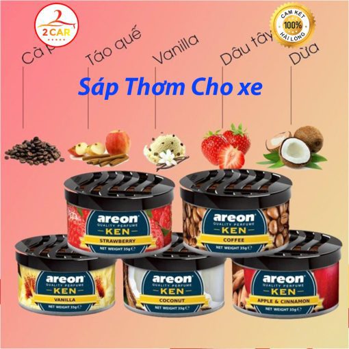 Sáp Thơm AREON - Nước Hoa ô Tô AREON Khử Mùi Xe Hơi Cao Cấp Chính Hãng Nhập Khẩu Bulgaria - Hình ảnh 3