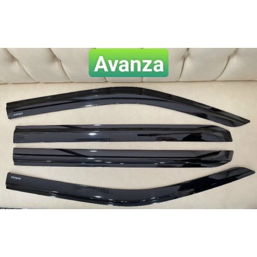Vè che mưa xe Toyota Avanza 2022 - 2023 Hàng nhựa đen dày cao cấp - Hình ảnh 7