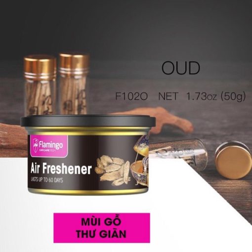 Sáp thơm ô tô Flamingo F102 nhiều mùi 50g, Khử mùi tạo hương thơm thanh mát thư giãn lọc không khí ngăn ngừa say xe - Hình ảnh 7