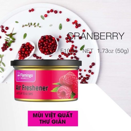 Sáp thơm ô tô Flamingo F102 nhiều mùi 50g, Khử mùi tạo hương thơm thanh mát thư giãn lọc không khí ngăn ngừa say xe - Hình ảnh 10