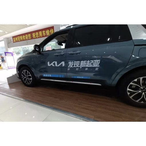 Ốp nẹp sườn, ốp sườn hông xe Kia Carnival 2021- 2022 Hàng inox cao cấp - Hình ảnh 4