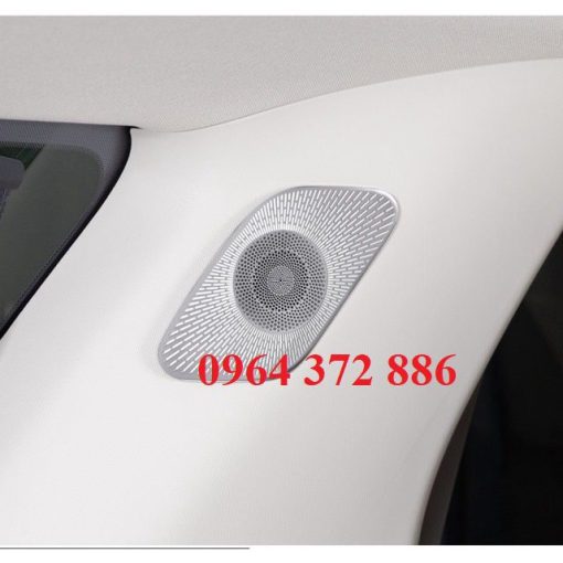 Ốp màng loa cánh cửa xe Kia Carnival 2021 - 2022 - Bộ 9 chi tiết có 2 mẫu Titan và inox bạc mờ - Hình ảnh 5