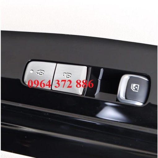 Bộ ốp nút điều khiển trong xe KIA Carnival 2021 - 2022 Full bộ 28 chi tiết nút nhôm mờ hàng xịn, start stop, ốp nội thất - Hình ảnh 8