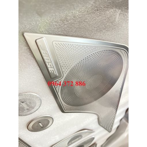 Ốp màng loa cánh cửa xe Kia Carnival 2021 - 2022 - Bộ 9 chi tiết có 2 mẫu Titan và inox bạc mờ - Hình ảnh 9