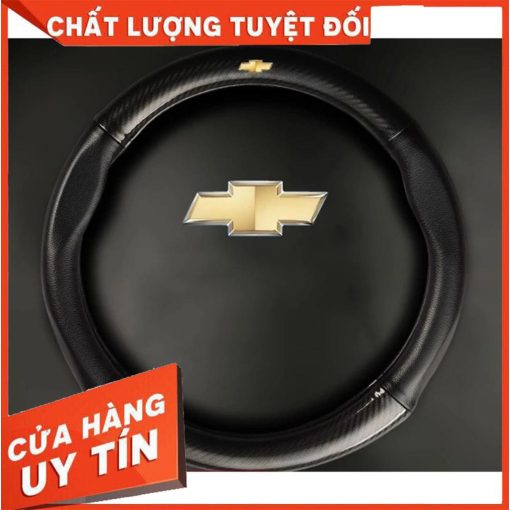 Bọc vô lăng cacbon xe Chevrolet Spark, Colorado, Trailblazer, Aveo, Cruze, Orlando vân carbon cao cấp