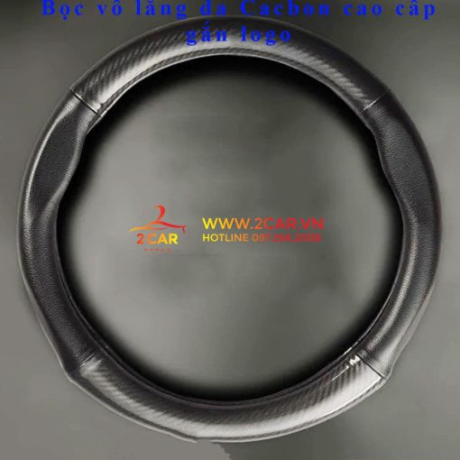 Bọc vô lăng carbon xe NISSAN Sunny, Navara, Terra, Teana, X Trail, Altima vân cacbon cao cấp