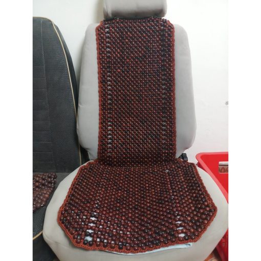 Lót ghế gỗ ô tô hạt gỗ Hương Nâu cao cấp có đan viền cao cấp nhất - Hình ảnh 3