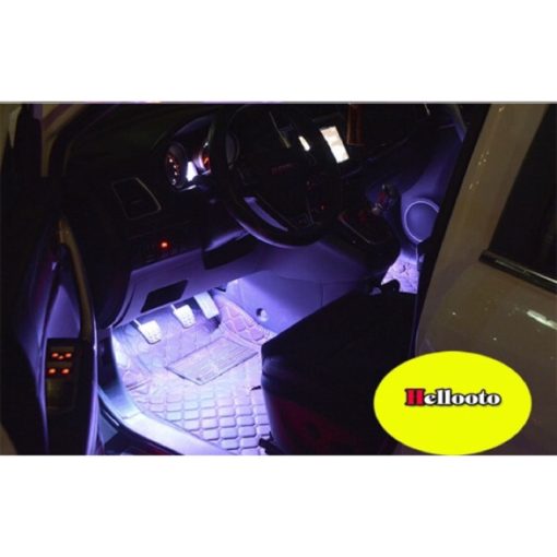 Đèn Led Gầm Ghế 12 Mắt Led Cảm Biến Âm Thanh Có Điều Khiển - Hình ảnh 3