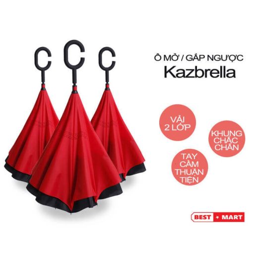 Ô gấp ngược, dù gấp ngược chuyên dụng cho người đi ô tô, xe hơi, oto (hàng cao cấp) - Hình ảnh 3