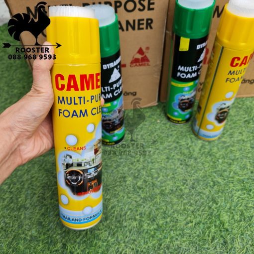 Chai xịt Foam Cleaner Dyramid, vệ sinh nội thất trong xe ô tô và gia đình - Hình ảnh 8