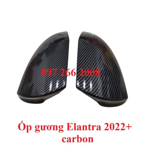 Ốp gương chiếu hậu xe Hyundai Elantra đời 2022 2023 Form Mới Nhất
