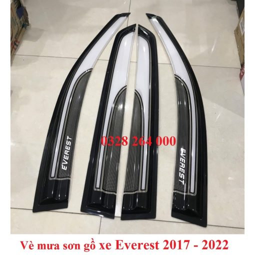 Vè che mưa sơn gồ 2 màu xe Ford Everest đời 2017- 2018- 2019 - 2020- 2021- 2022-2023 Hàng cao cấp