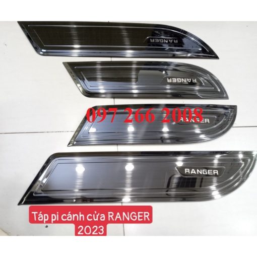 Ốp Tapli Cánh Cửa Xe Ford Ranger 2022- 2023 Hàng TiTan Cao Cấp- 1 bộ 4 cánh