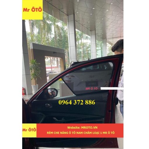 Rèm che nắng xe Elantra 2022, 2023 Hàng Loại 1 - MR Ô TÔ- Chuẩn khít theo xe- Bảo hành 24 tháng