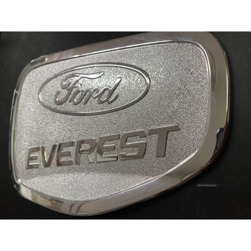Ốp Nắp Bình Xăng Xe Ford Everest 2006-2014, 2015 mạ crom cao cấp - Hình ảnh 2