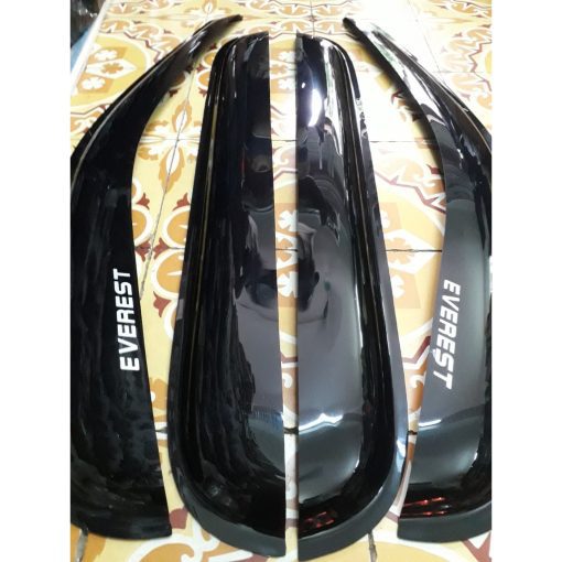 Vè che mưa nhựa đen xe Ford Everest đời 2005 2007 2008 2009 2010 2011 2012 2013 2014 2015 - Giá 1 bộ - Hình ảnh 2