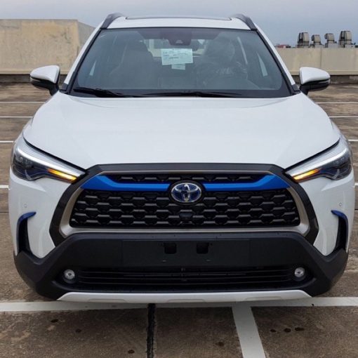 Thanh ốp mặt ca lăng, calang xe Toyota Corolla Cross 2020 2021 2022 ( 2 thanh bên trên ) - Hình ảnh 3
