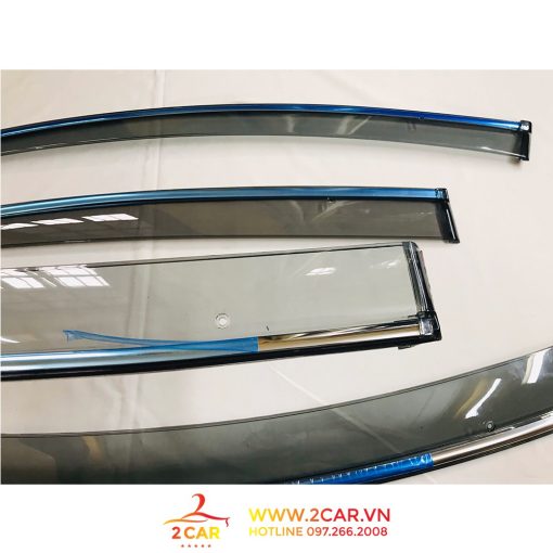 Vè Che Mưa Xe Chevrolet Cruze 2009- 2010 2011 2012 2013 2014 2015, chỉ mạ crom - Hình ảnh 5