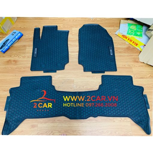 Thảm sàn, lót sàn xe RANGER 2014- 2021 chất liệu cao su đúc không mùi, không thấm nước - Hình ảnh 4