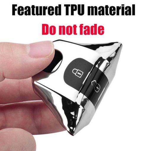 Ốp Chia Khóa Tráng Gương Xe Honda CITY, CIVIC, BRIO, CRV, HRV, Jazz... kèm móc treo - Hình ảnh 5