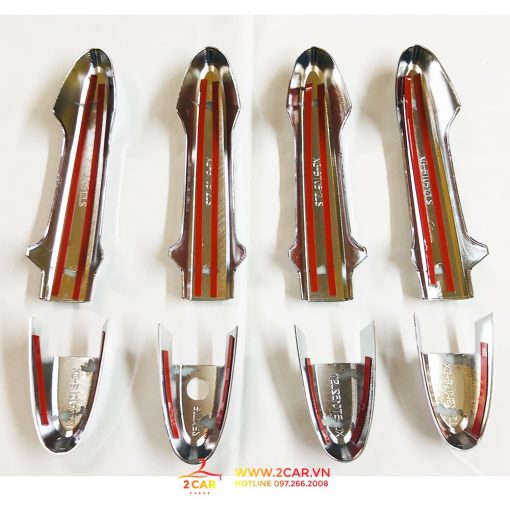 Ốp Tay Nắm Cửa Xe Honda City 2015- 2016 2017 2018 2019 2020 mạ crom - Hình ảnh 5