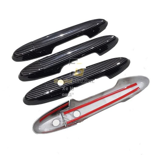 Ốp Tay Hõm Cửa Honda City 2014-2023 nhựa vân Carbon Cao Cấp - Hình ảnh 5