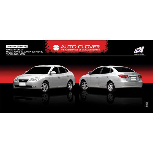 Vè che mưa xe Elantra/ Avante 2006 2007 2008 2009 2010-2011-2012-2013-2014-2015 - 4 chi tiết - Chính hãng Auto Clover - Hình ảnh 4