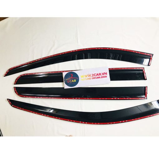 Vè che mưa xe SUZUKI XL7/ XL-7 2019- 2022 nhựa đen Thái Lan cao cấp - Hình ảnh 4