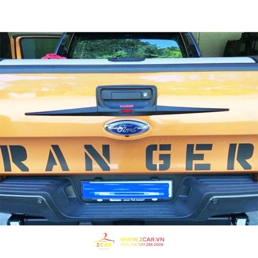Ốp tay mở mốp xe Ford Ranger 2014 - 2021 chất liệu nhựa đen cao cấp - Hình ảnh 5