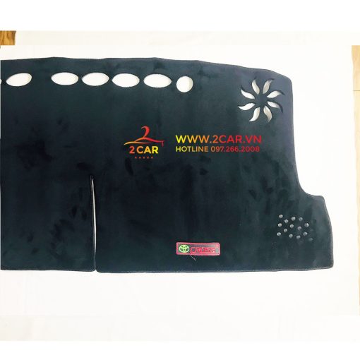Thảm taplo xe Toyota Corolla Cross 2020 2021 2022 loại nhung cao cấp 3 lớp chống trượt, dày dặn, chống nắng nóng - Hình ảnh 6