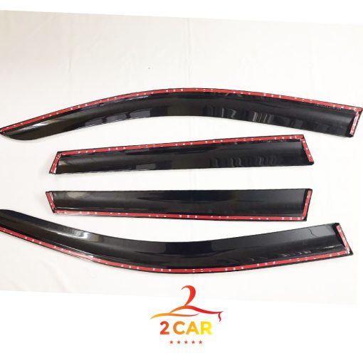 Vè che mưa xe Toyota Corolla CROSS 2020 - 2021 - 2022 chỉ INOX cao cấp - Hình ảnh 6