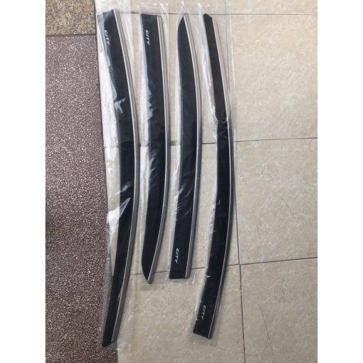 Vè che mưa xe Honda City đời 2021-2022 chỉ inox cao cấp nhất thị trường - Giá 1 bộ - Hình ảnh 6