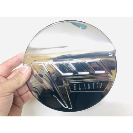 Ốp Nắp Bình Xăng Xe Elantra 2022 2023 mạ Crom cao cấp - Hình ảnh 5