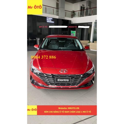 Rèm che nắng xe Elantra 2022, 2023 Hàng Loại 1 - MR Ô TÔ- Chuẩn khít theo xe- Bảo hành 24 tháng - Hình ảnh 5