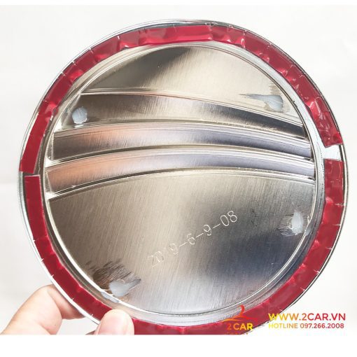 Ốp Nắp Bình Xăng Xe Hyundai Elantra 2016 2017 2018 2019 2020 2021 2022 2023 mạ crom sáng bóng - Hình ảnh 4