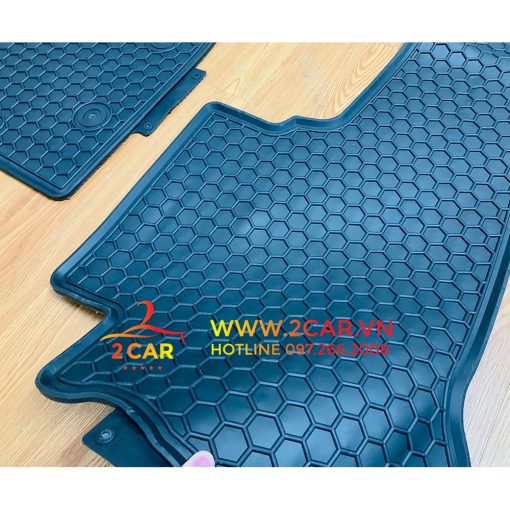 Thảm sàn, lót sàn xe RANGER 2014- 2021 chất liệu cao su đúc không mùi, không thấm nước - Hình ảnh 6