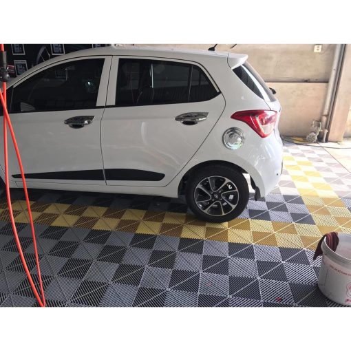 Ốp Nắp Bình Xăng Xe Hyundai i10 Hatback đời 2014-2020 mạ crom cao cấp - Hình ảnh 6