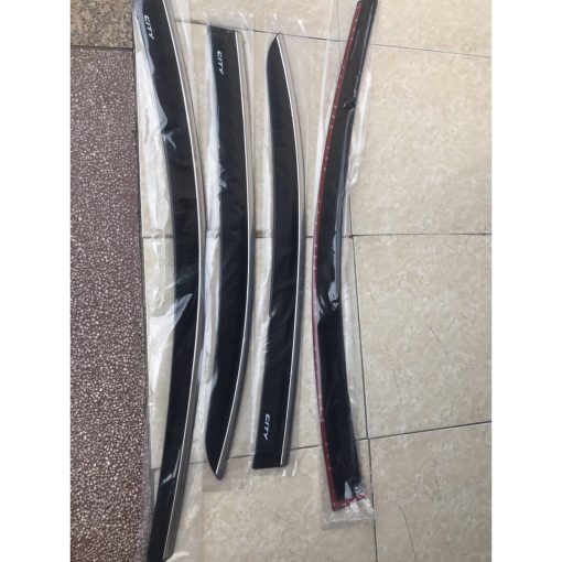 Vè che mưa xe Honda City đời 2021-2022 chỉ inox cao cấp nhất thị trường - Giá 1 bộ - Hình ảnh 7