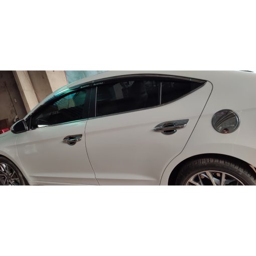 Ốp tay nắm, hõm cánh cửa xe Elantra 2016 2017 2018 2019 2020 2021 mạ crom sáng bóng - Giá 1 bộ - Hình ảnh 6