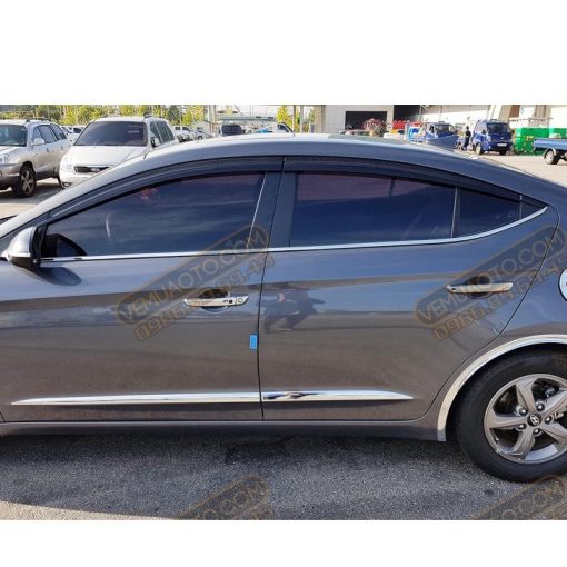 Vè che mưa xe Elantra 2022, 2023 form mới nhất - Mẫu 6 chi tiết - Hàng Autoclover Hàn Quốc - Hình ảnh 6