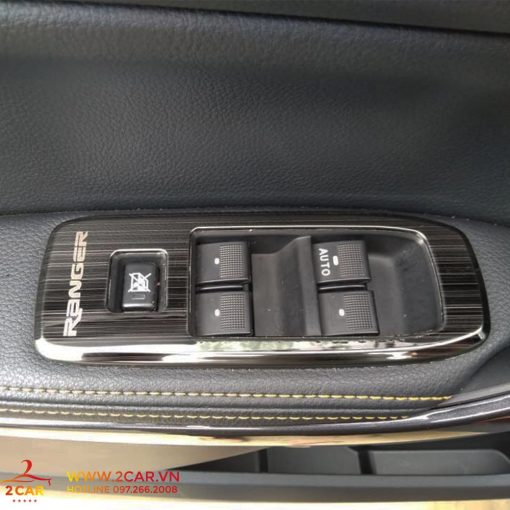 Ốp Nội Thất Ford Ranger 2016 - 2021 bản XLS, WT số TỰ ĐỘNG, dành cho bản 1 cầu chất liệu Titan cao cấp - Hình ảnh 7
